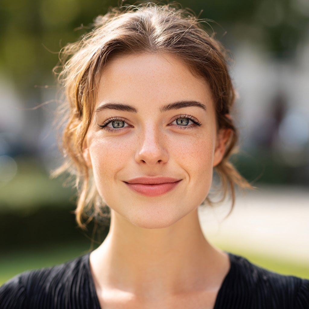 Портрет студентки курса